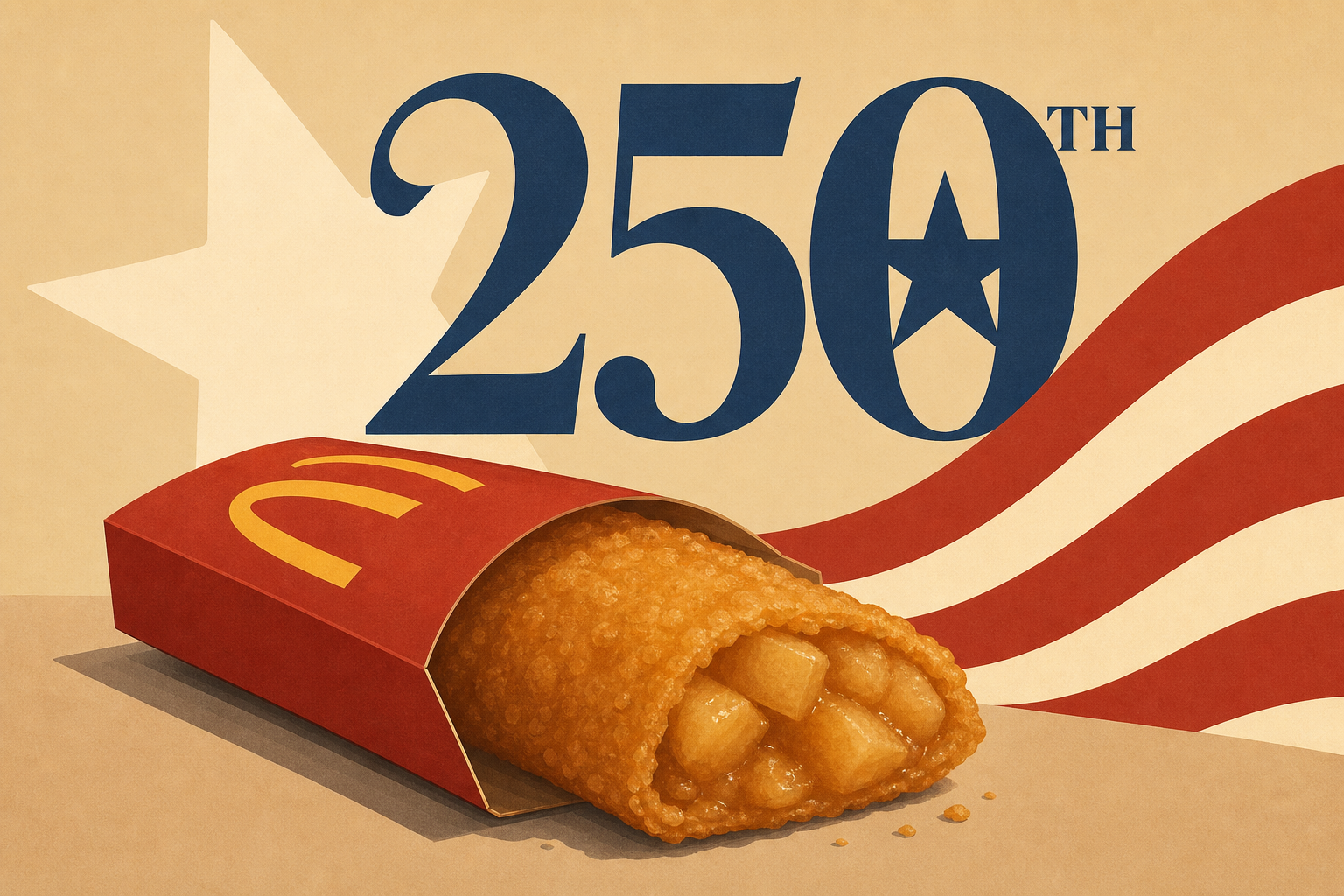 McDonald's brings back fried apple pie for America's 250th birthday