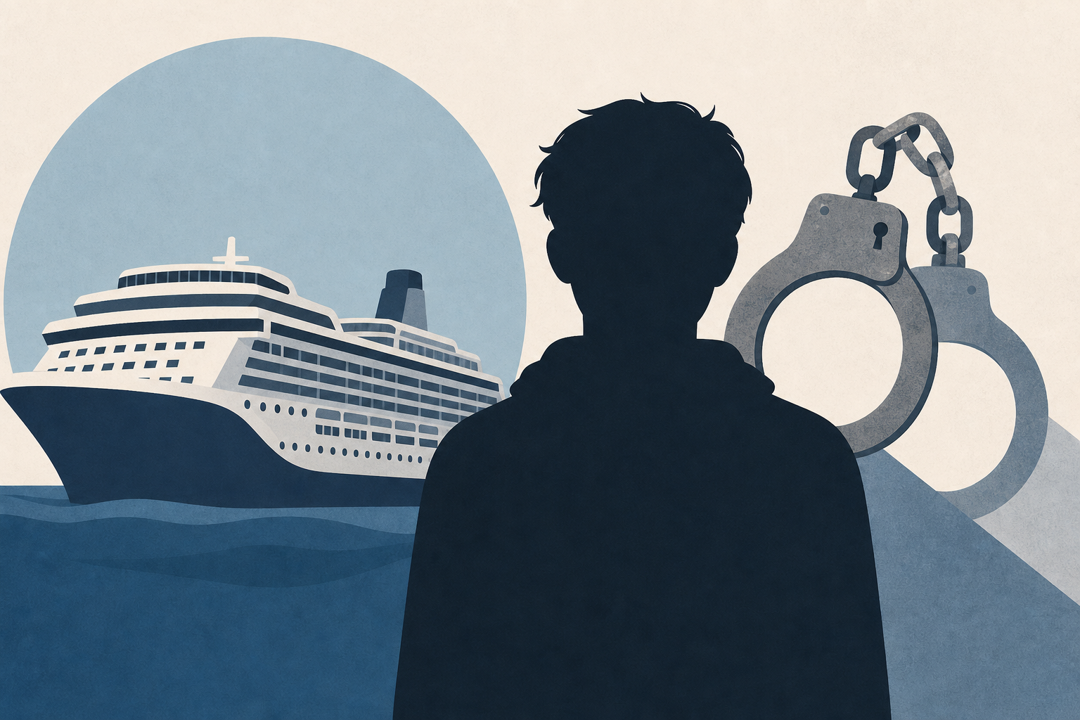 Teen accused of killing stepsister on cruise turns self in to be charged as adult