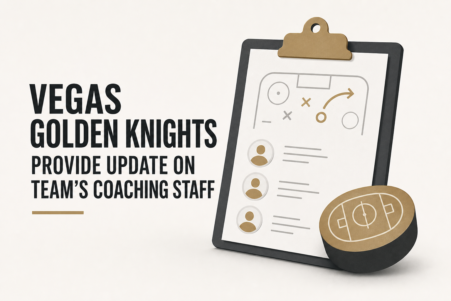 Vegas Golden Knights Provide Update on Team's Coaching Staff