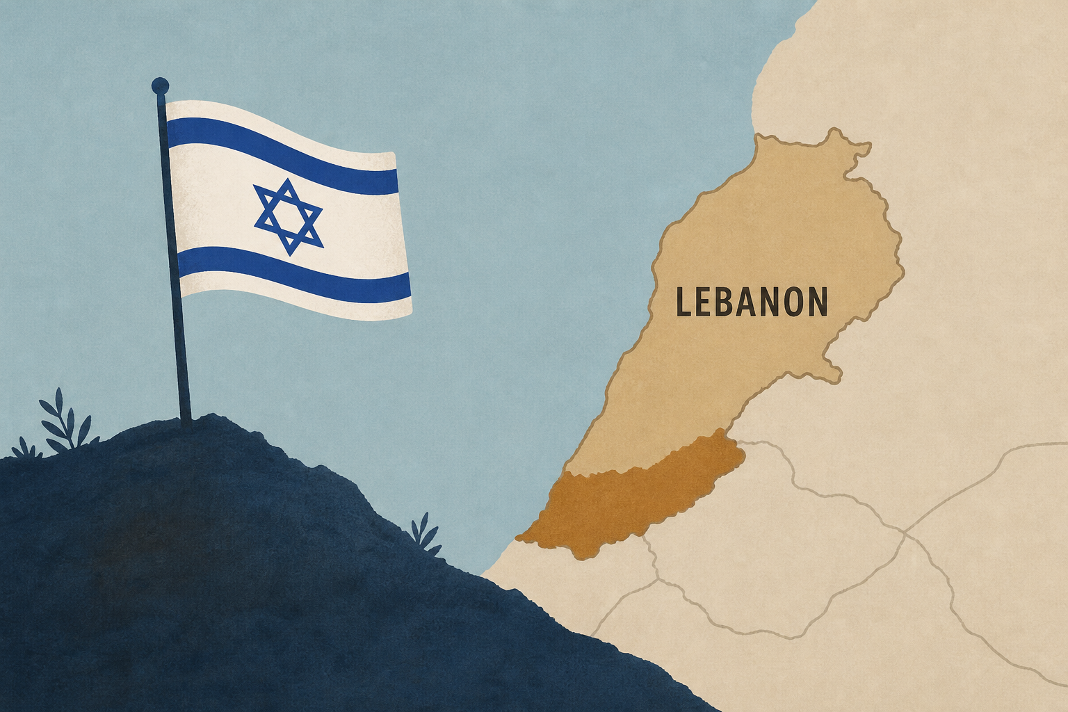 Israeli ambassador says Israel will remain in southern Lebanon : NPR