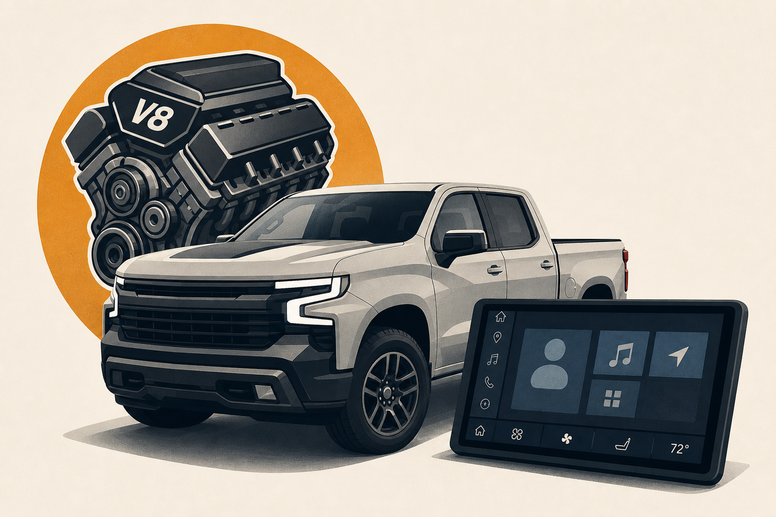 2027 Chevrolet Silverado 1500 Debuts With New V8s And A Passenger Screen
