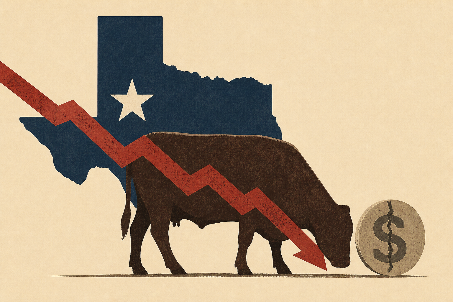 Texas’ beef industry struggle to turn a profit