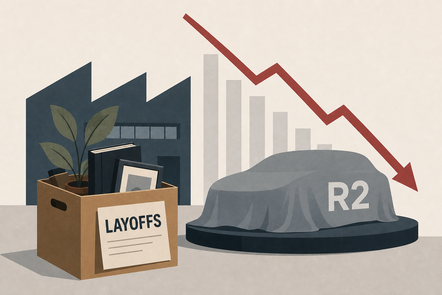 Rivian laying off hundreds of workers amid R2 launch