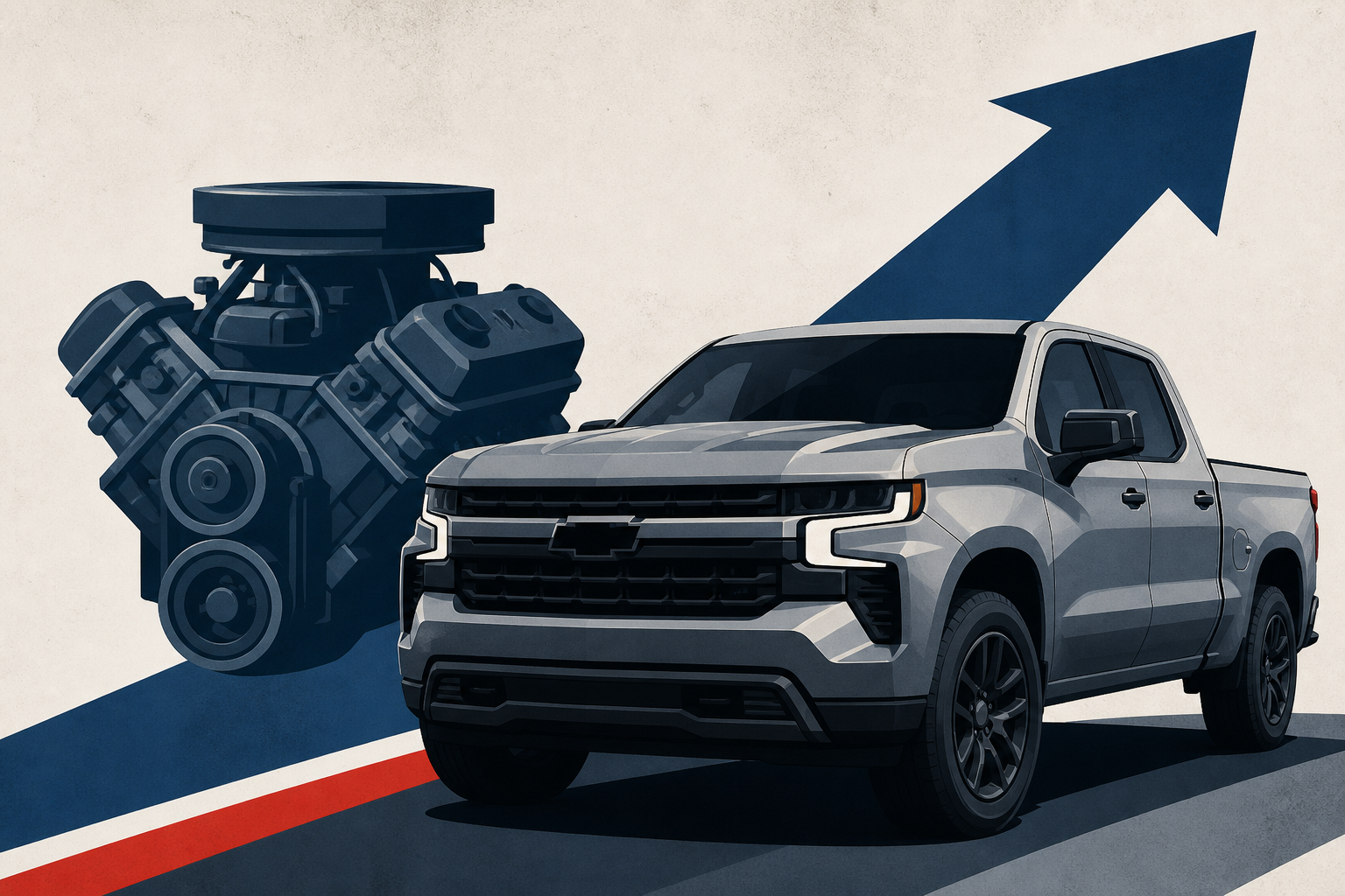 2027 Chevy Silverado Enters the Fight With New Small-Block V8s, Fresh Looks