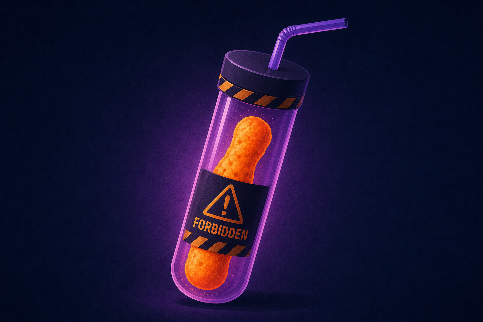 I Would Like To Drink The Forbidden Cheeto Tube
