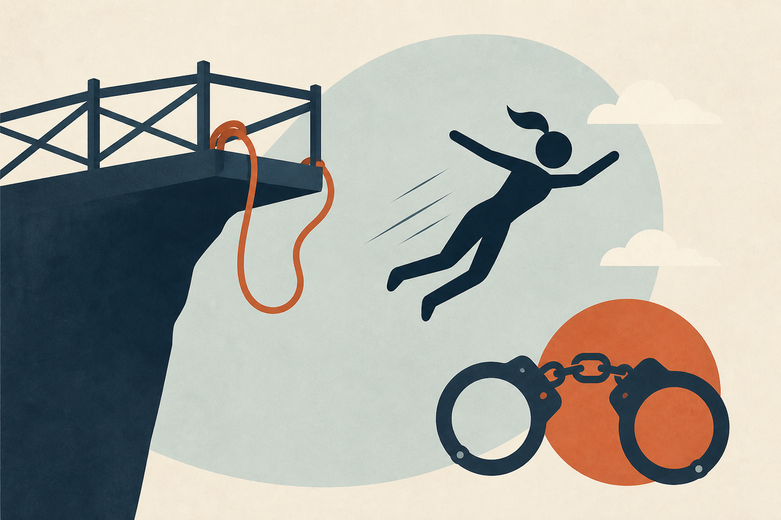 Brazil rope jump instructors arrested after woman launched without ropes