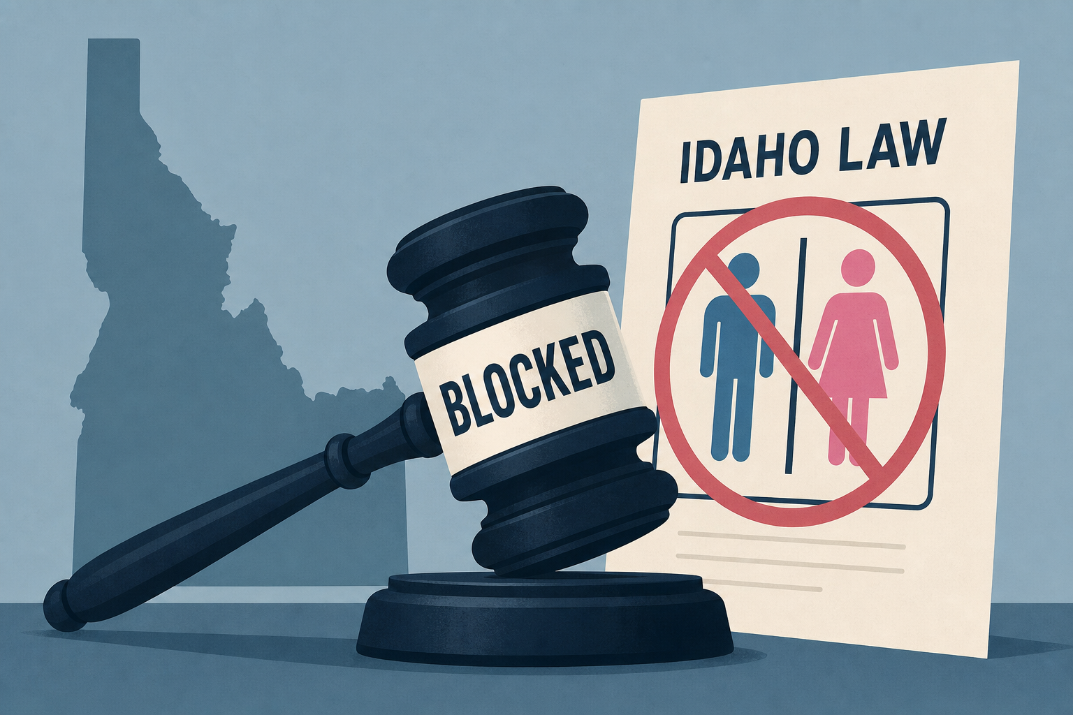 Federal Judge Blocks Idaho Law Criminalizing Transgender Bathroom Use