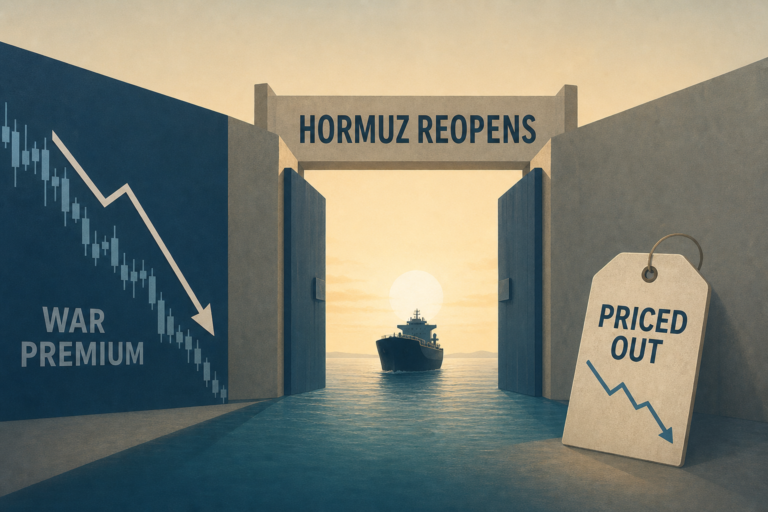 Hormuz Reopens as Traders Price Out the War Premium