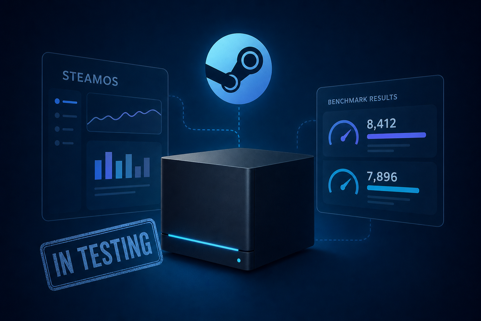 The Steam Machine Is Likely in Testers' Hands, as 2 Fresh SteamOS Benchmarks Leak