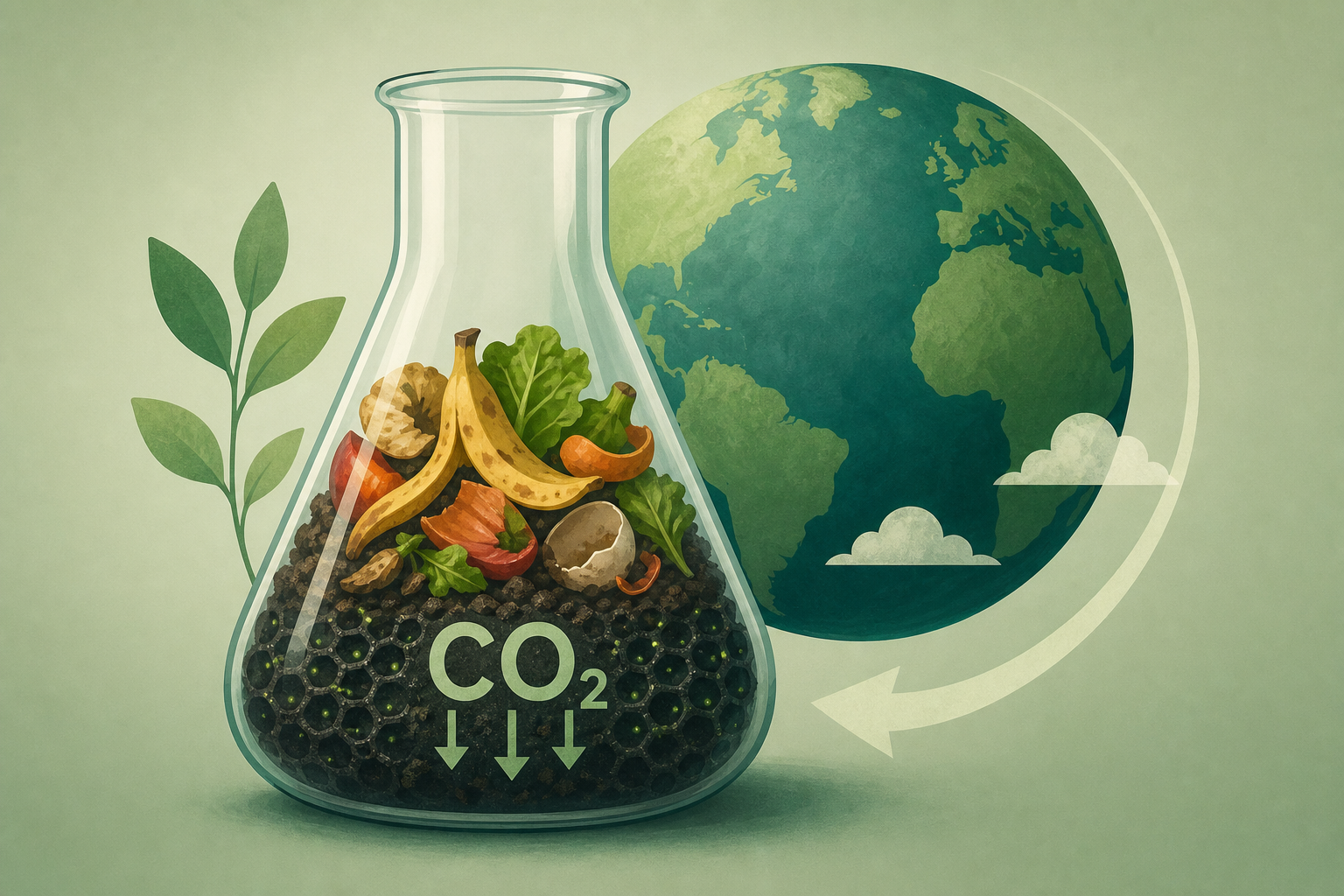 Food Waste Becomes a Powerful Carbon Trap in Climate Breakthrough