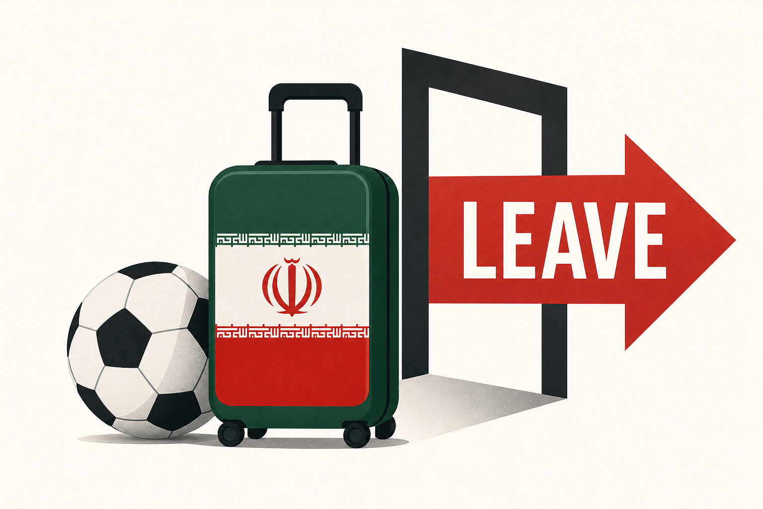 Iran soccer team ordered to leave US immediately after World Cup opener