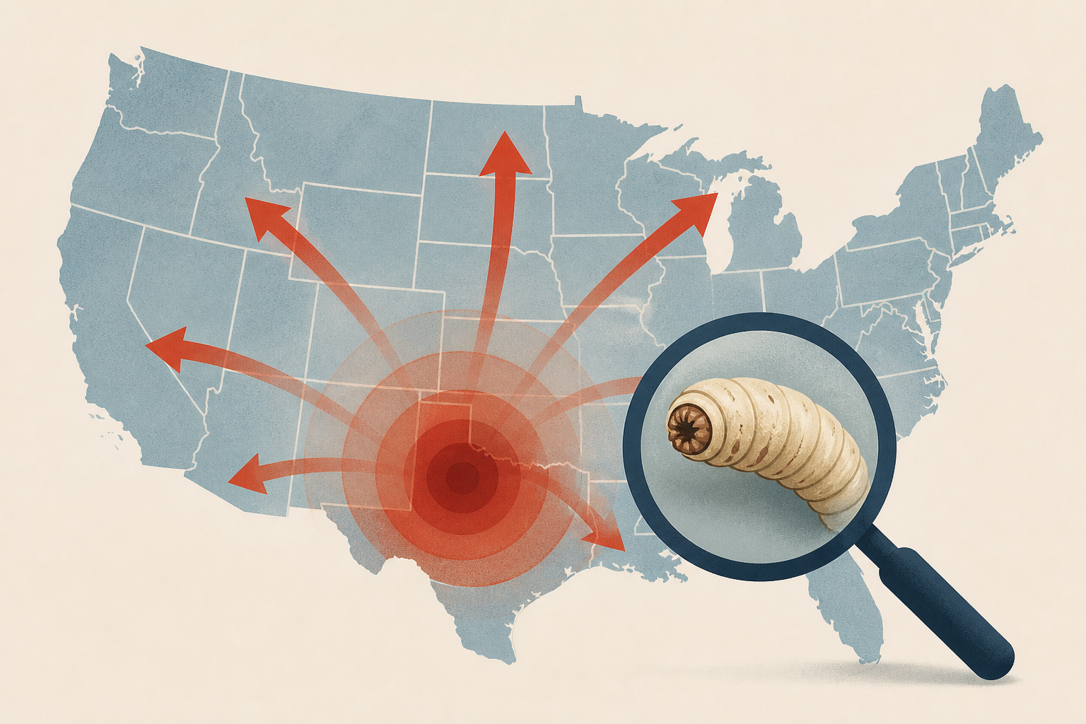 US screwworm cases rise as outbreak spreads beyond initial contamination zones