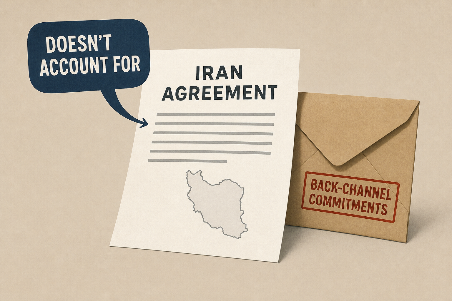 US officials downplay text of the Iran agreement, saying it doesn’t account for back-channel commitments