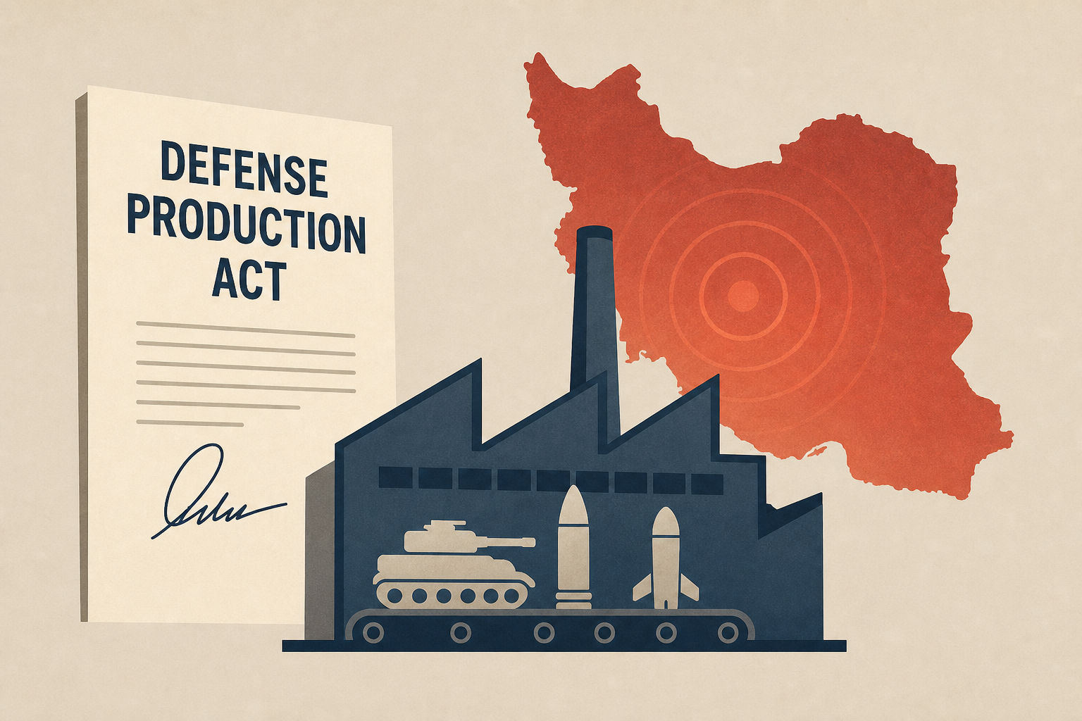 Trump invokes Defense Production Act to boost weapons manufacturing as Iran war intensifies concerns