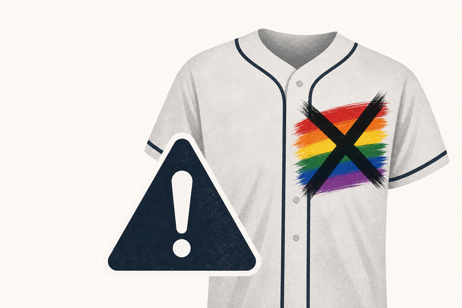 MLB warns players not to deface uniforms in wake of silent Pride Night protest