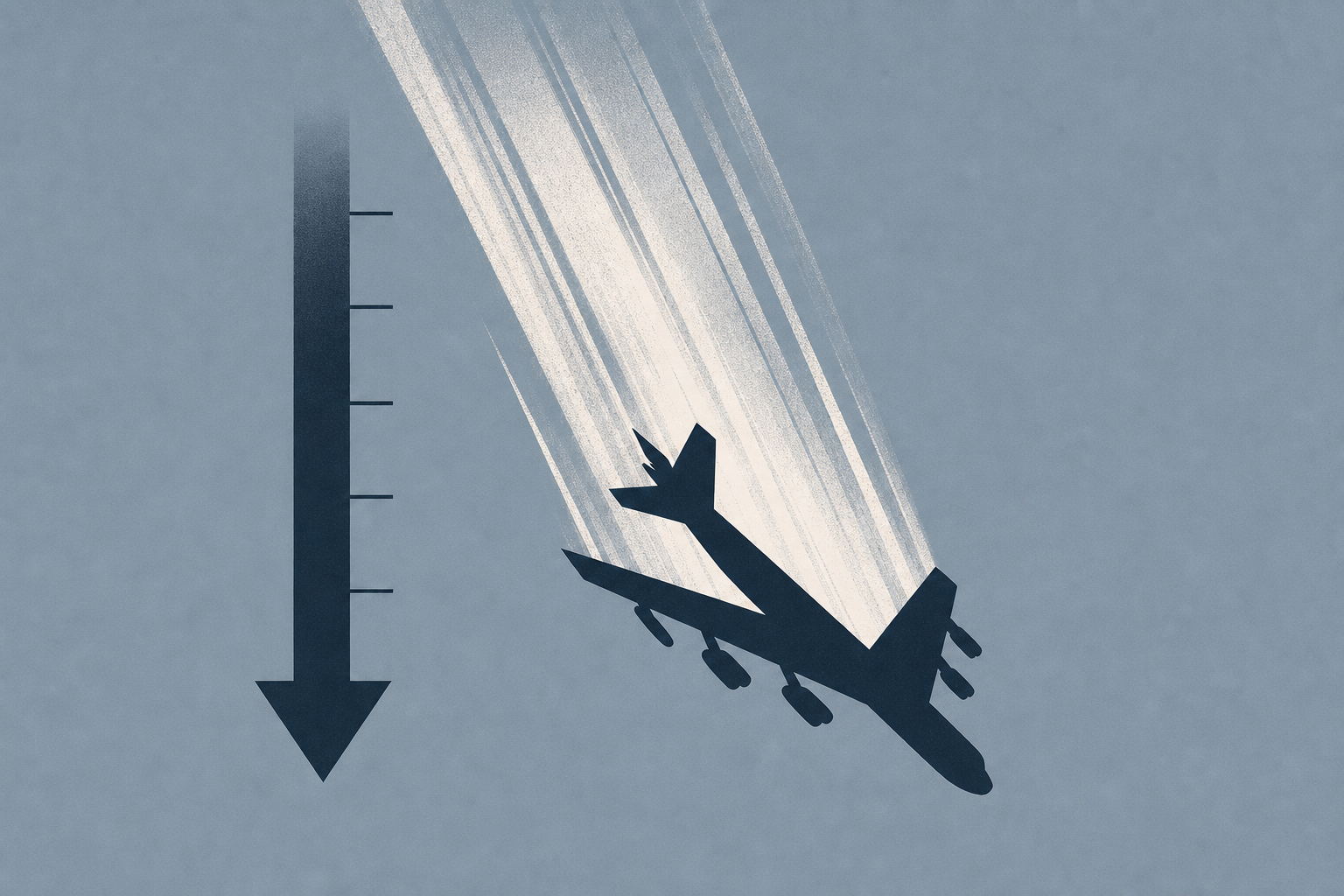B-52 on test flight plunged at nearly a mile a minute before crashing, early data shows