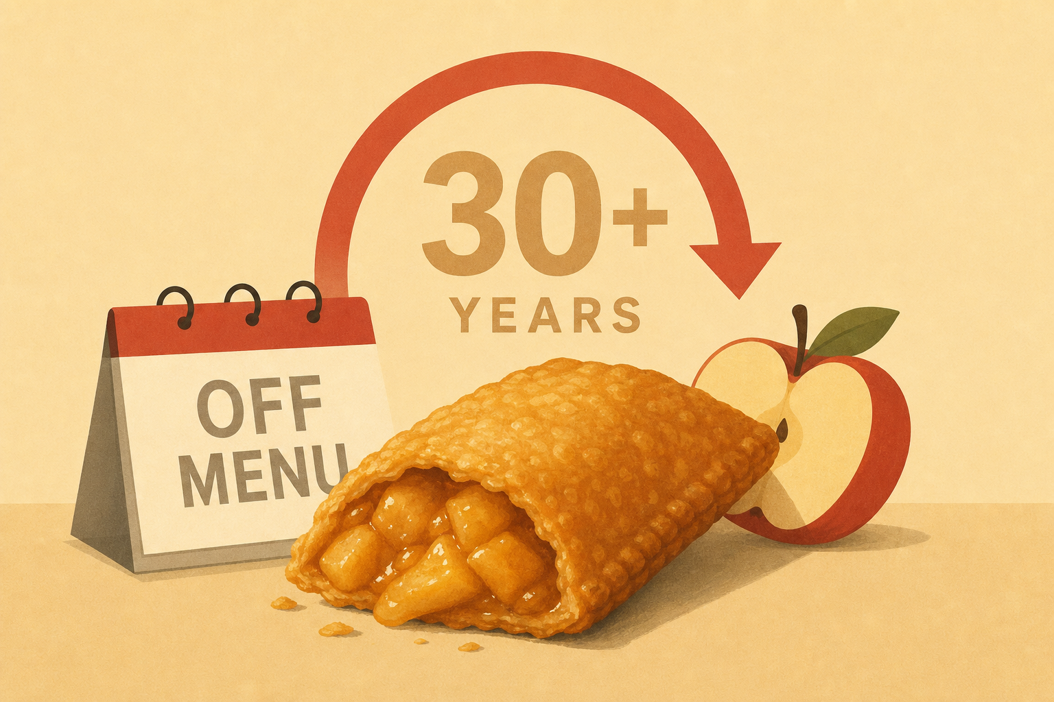 McDonald's brings back fried apple pie after more than 30 years off menu