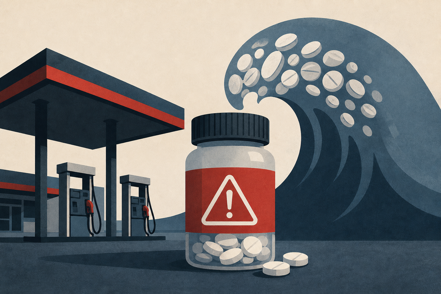 Dangerous new drug could be ‘next wave of the opioid epidemic’ - and you can buy it at gas stations