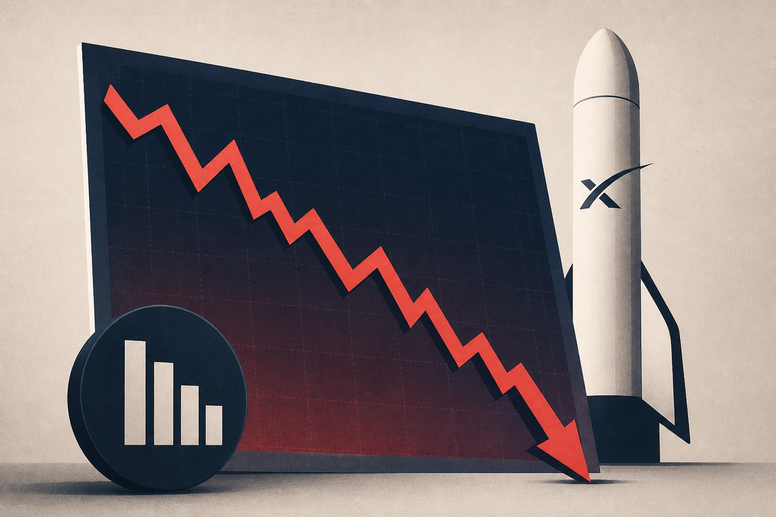 SpaceX Stock Has Now Started to Fall