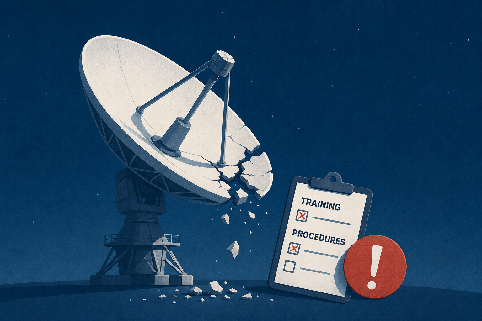 Deep Space Network antenna mishap blamed on poor training and procedures