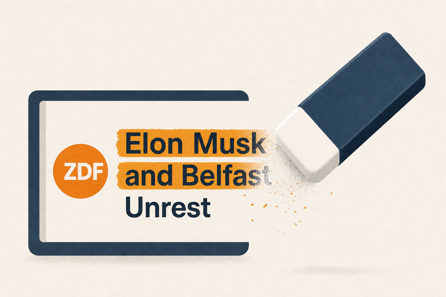 Germany's ZDF Removes Language Tying Elon Musk to Belfast Unrest