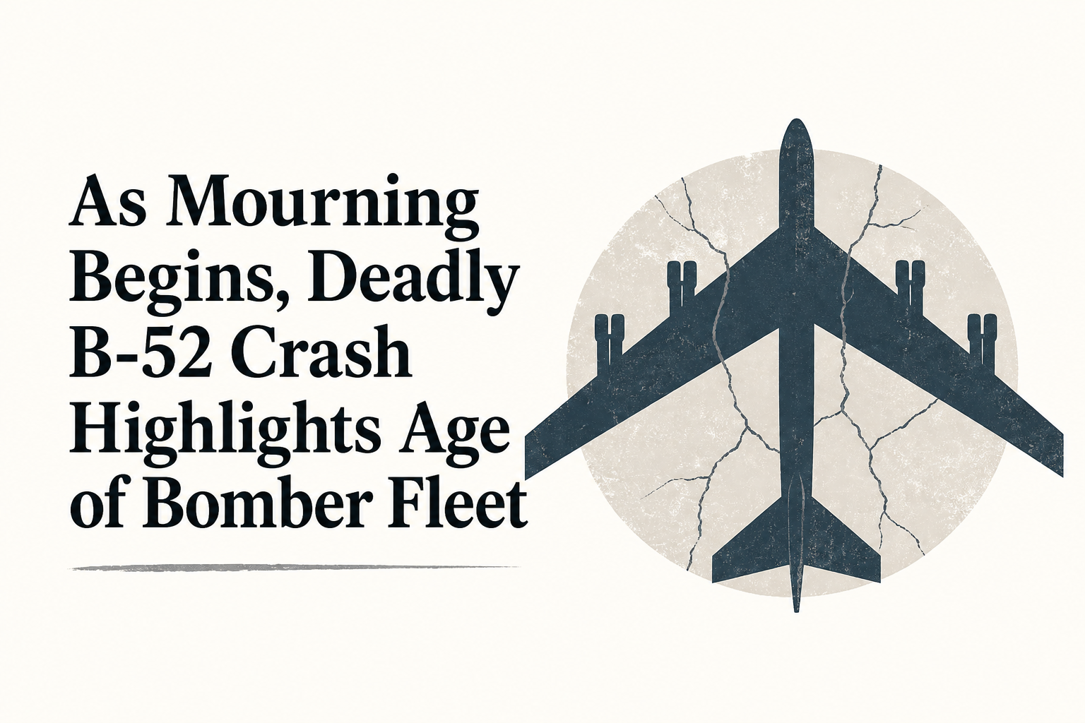 As Mourning Begins, Deadly B-52 Crash Highlights Age of Bomber Fleet