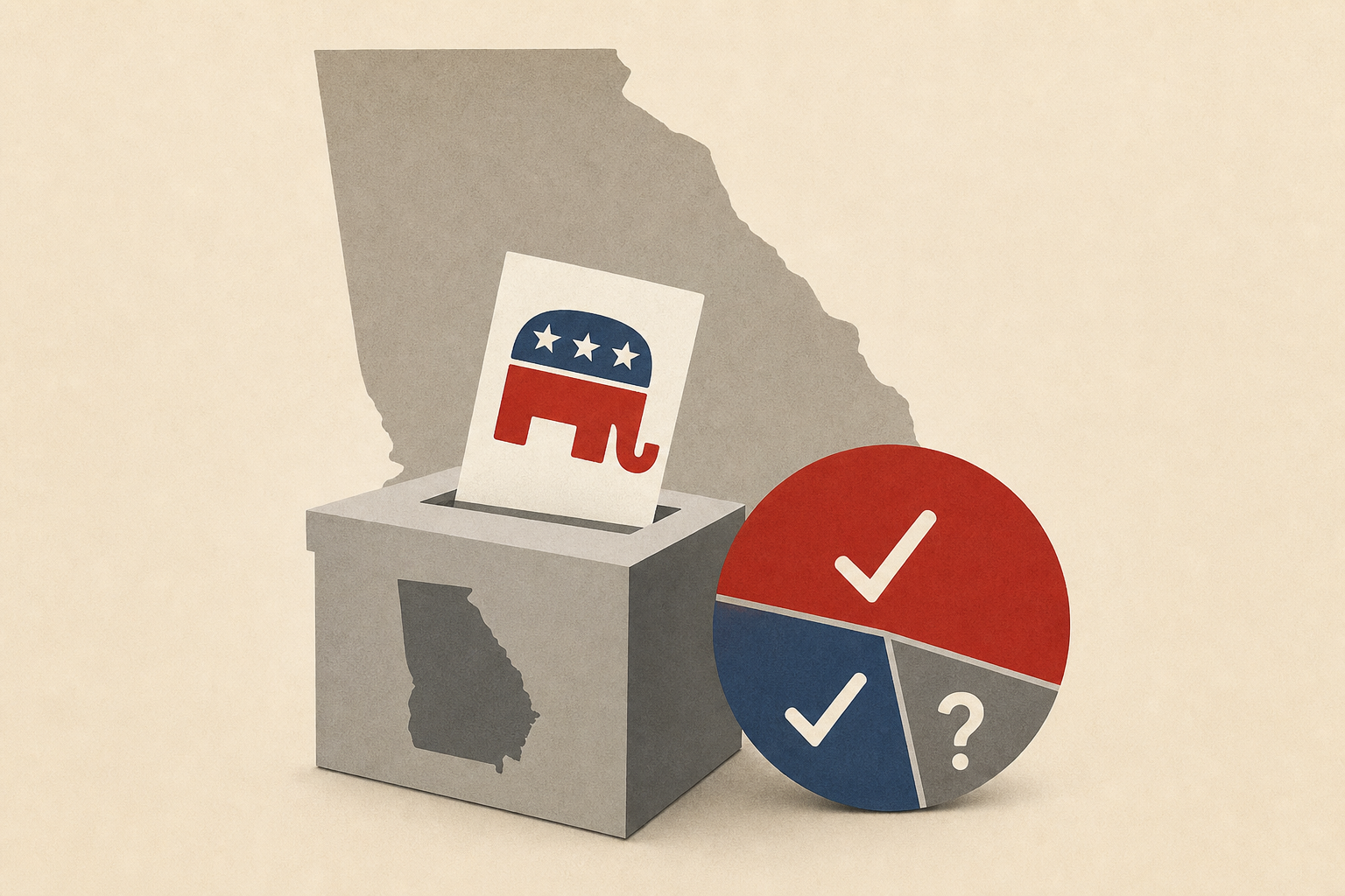 Georgia Republican primary delivers mixed results for Trump