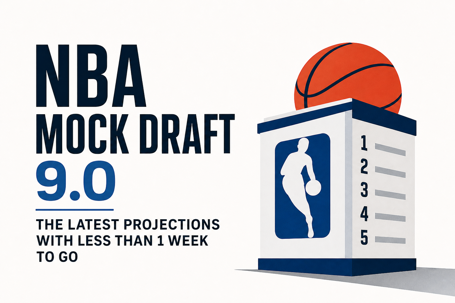 NBA Mock Draft 9.0: The latest projections with less than 1 week to go