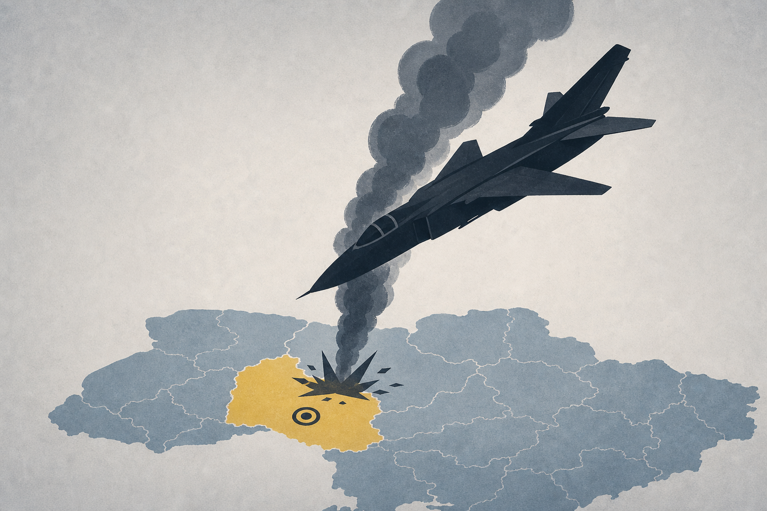 Ukrainian Su-24 bomber crashes in Khmelnytskyi Oblast, killing pilots, Air Force confirms