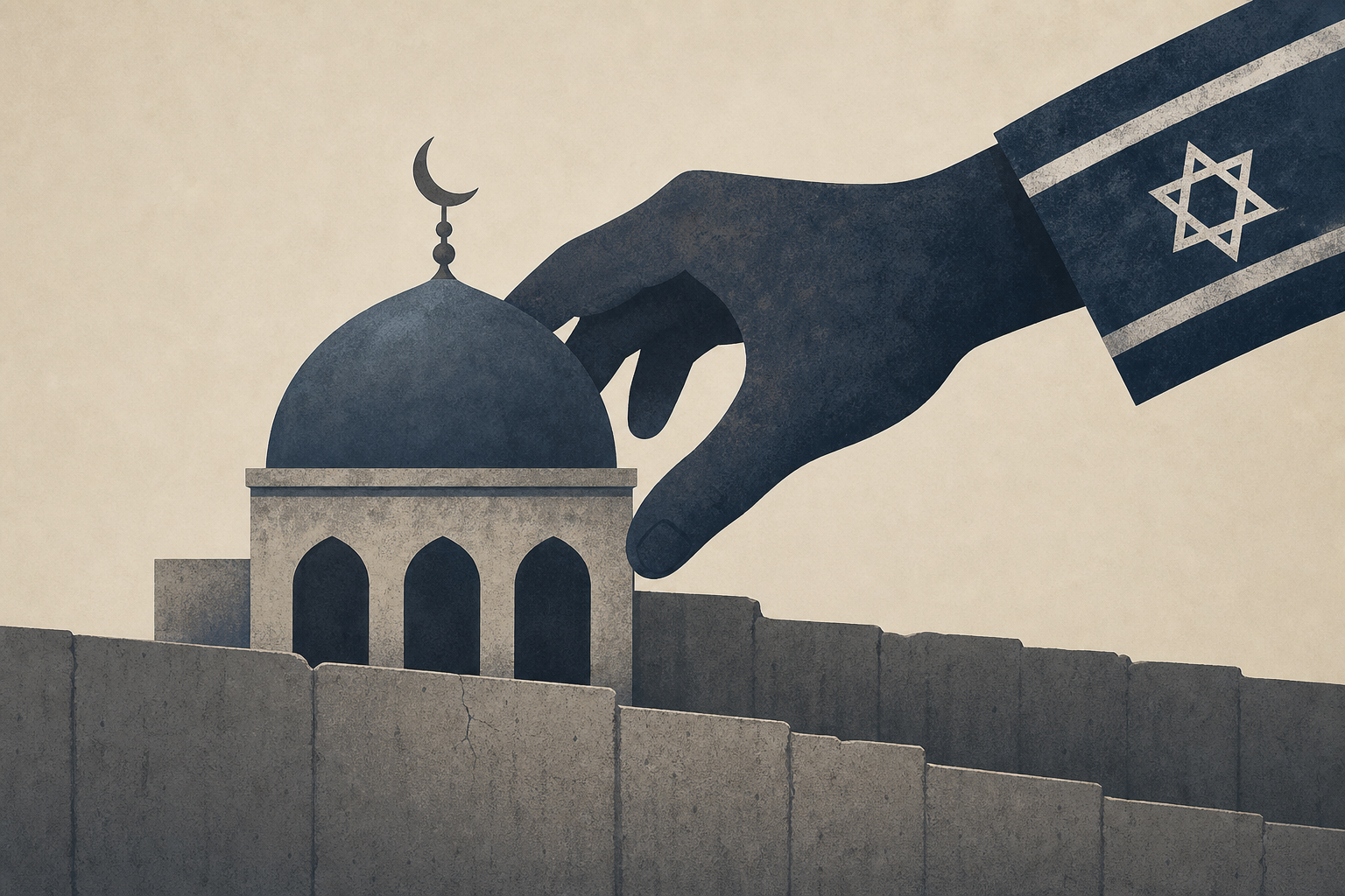 Israel seizes power over occupied West Bank mosque from Palestinians