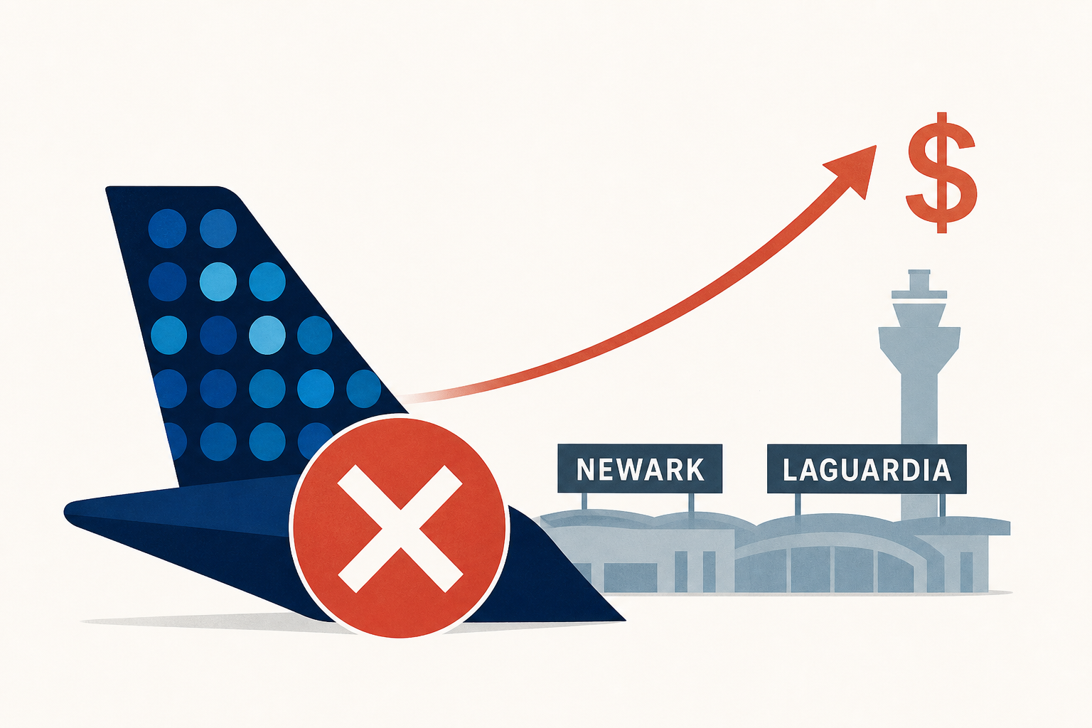 Struggling JetBlue shuts down key Newark, LaGuardia operations as New York airport costs soar