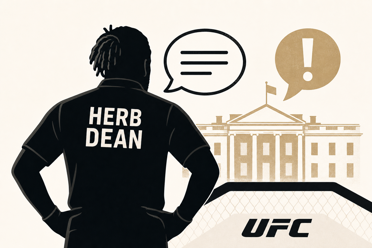 Herb Dean responds to UFC White House criticism, explains why he didn’t intervene during Ciryl Gane vs. Alex Pereira