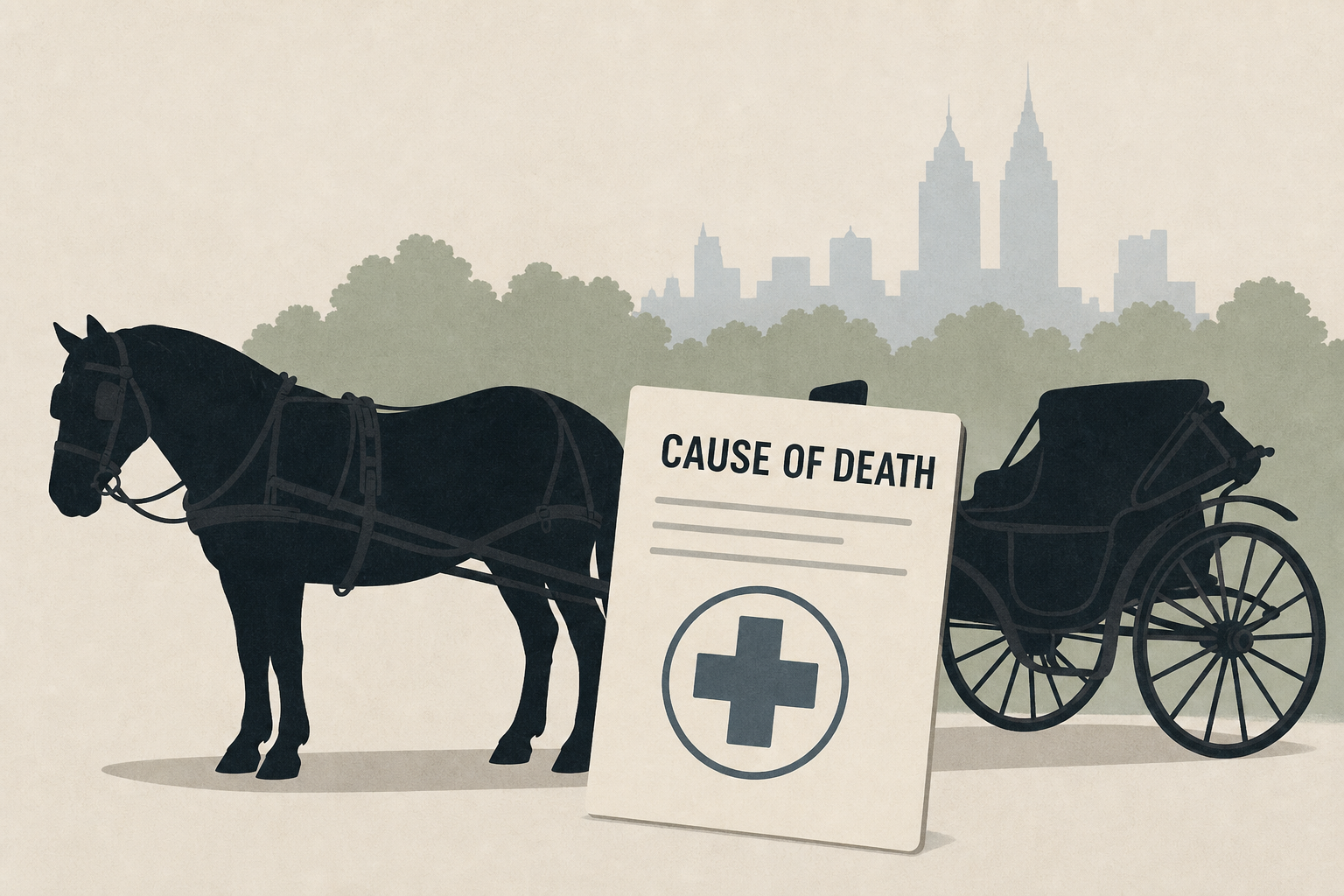 Central Park Carriage Horse's Cause Of Death Revealed