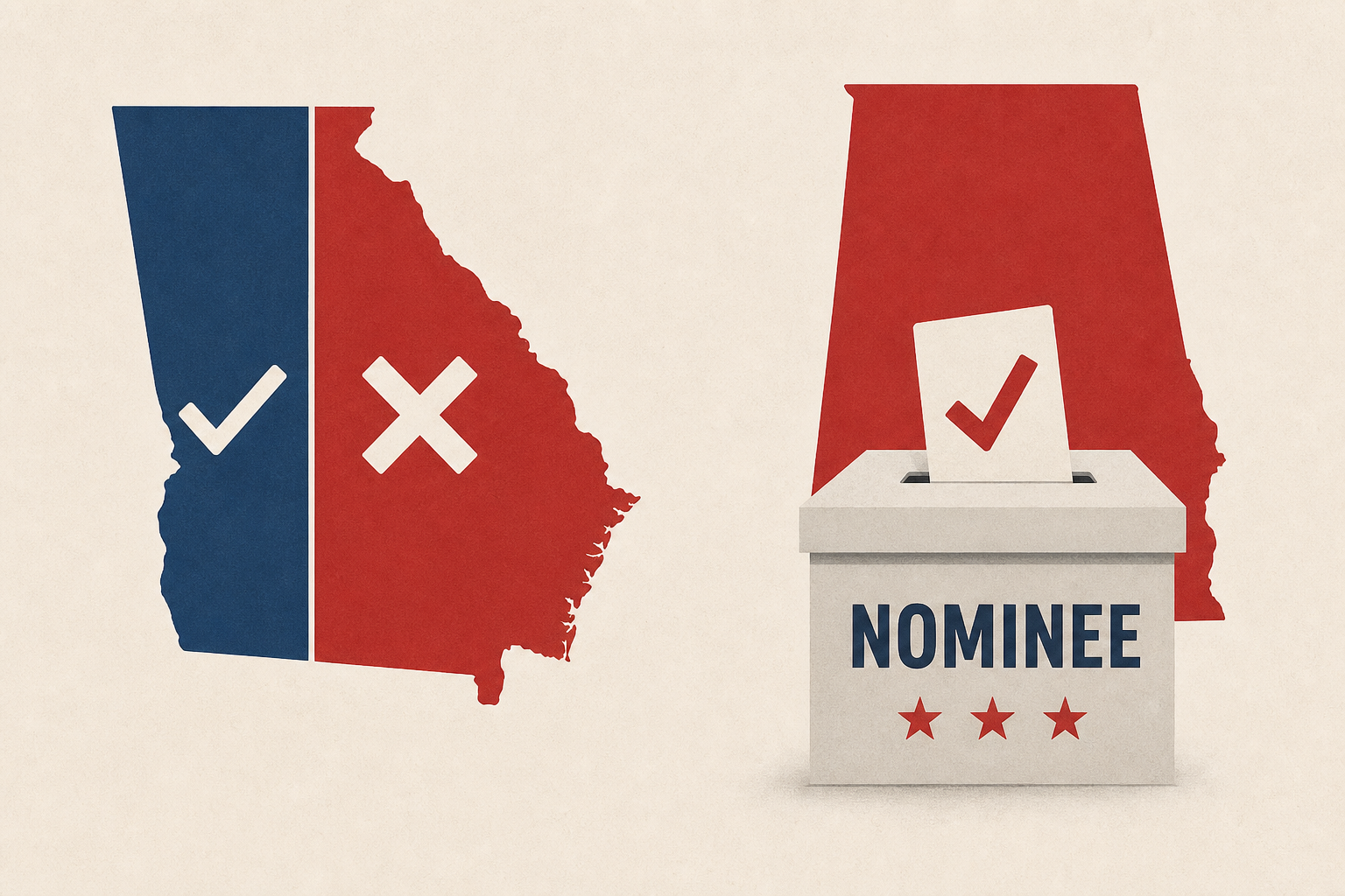 Georgia delivers split verdict for Trump, Alabama GOP picks nominee: The latest primary results