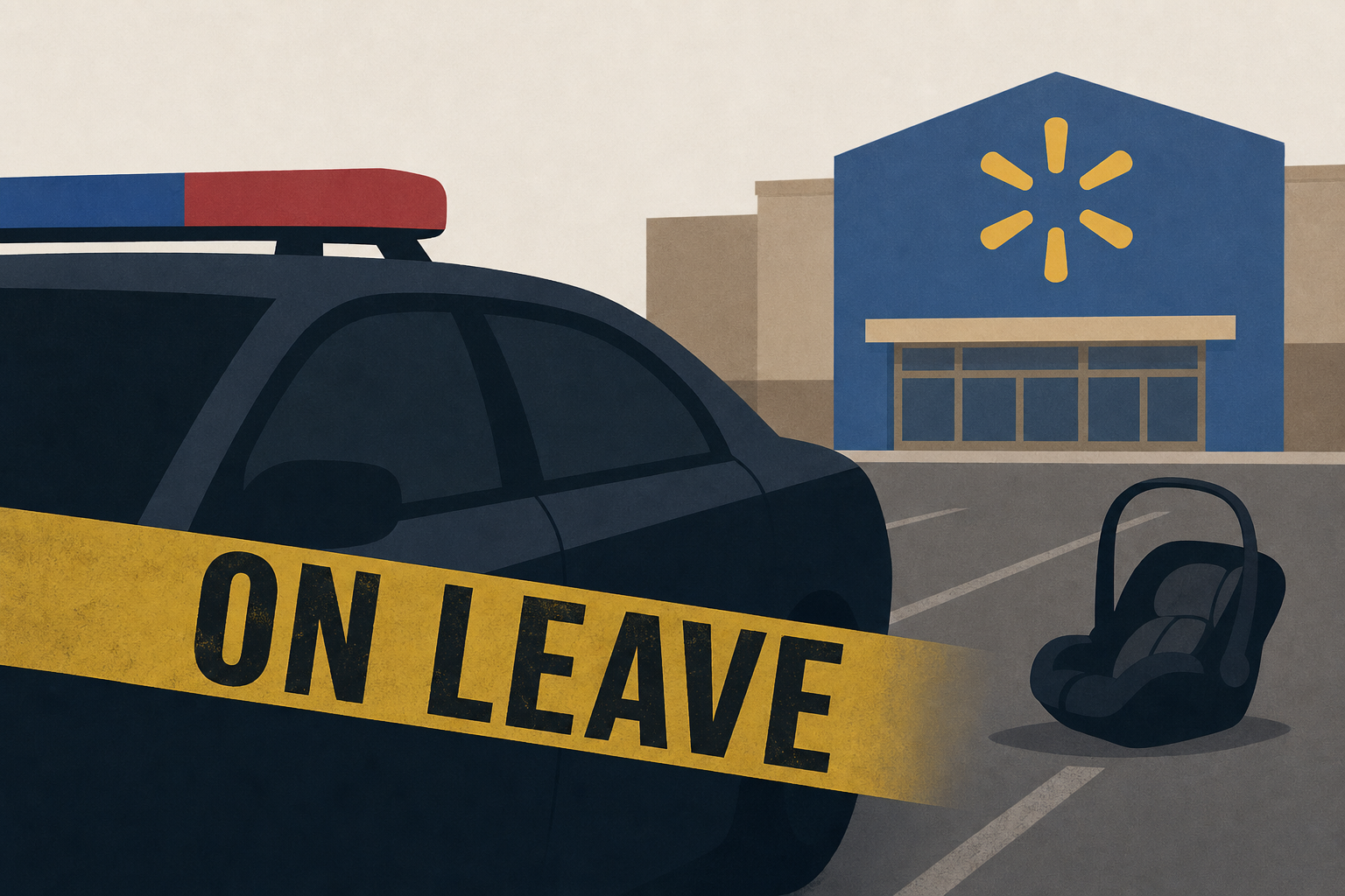 Mississippi officer put on leave after killing baby in car outside Walmart