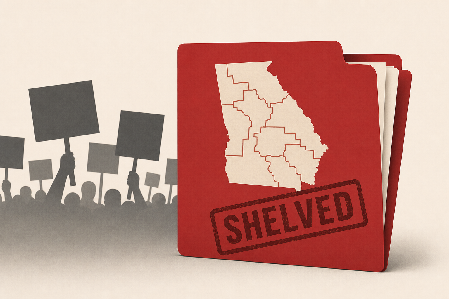 Georgia Republicans Shelve Redistricting Amid Mounting Protests