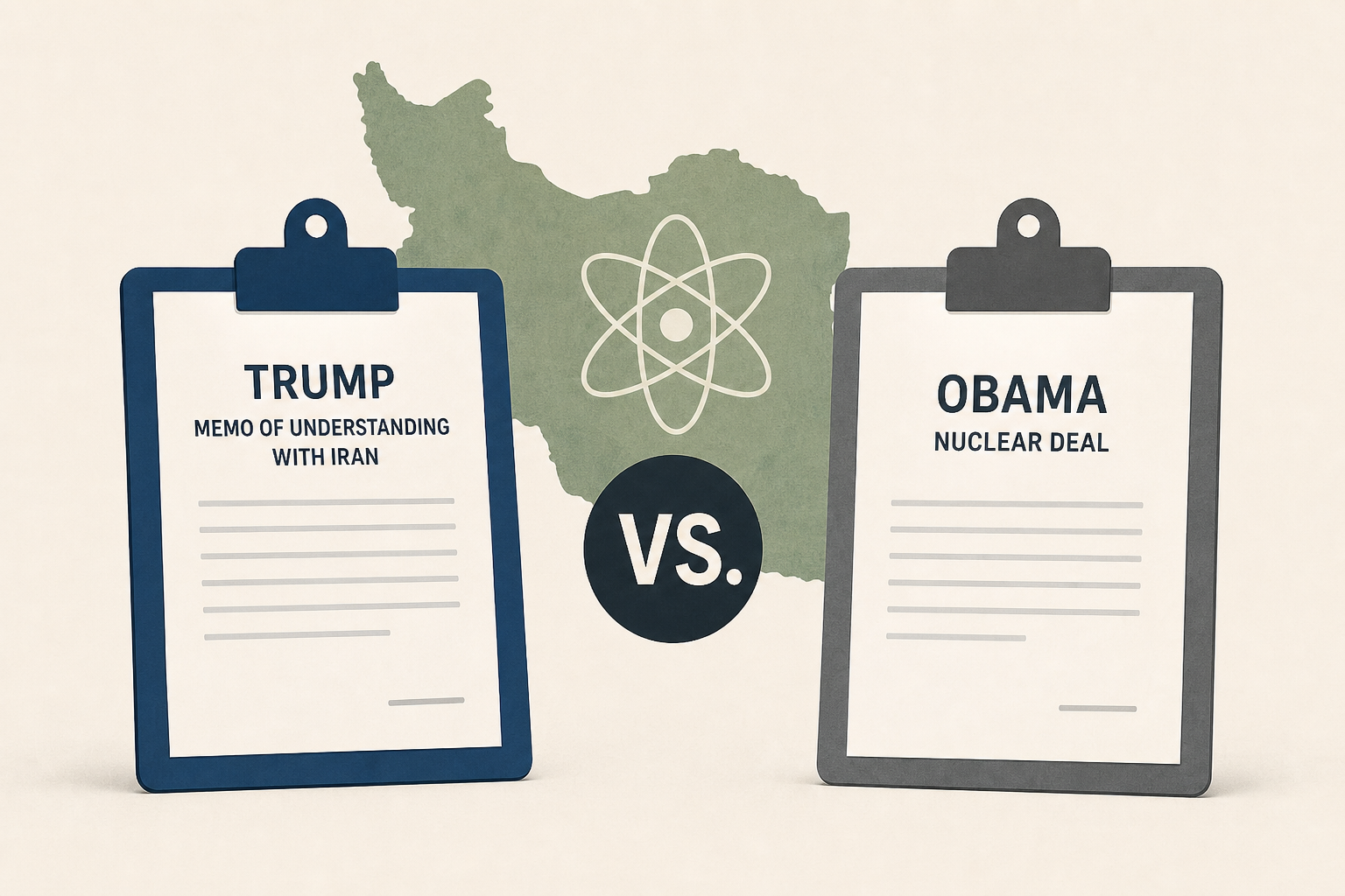 Here's how Trump's memo of understanding with Iran compares to the Obama nuclear deal