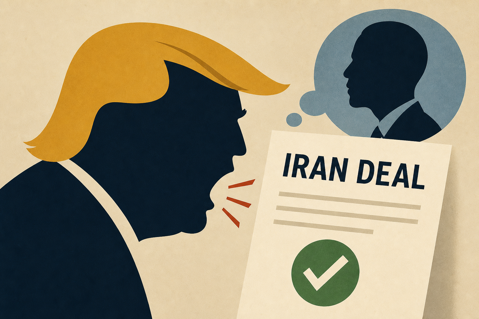 Trump Angrily Defends Iran Deal and Reveals, Again, His Obsession With Obama