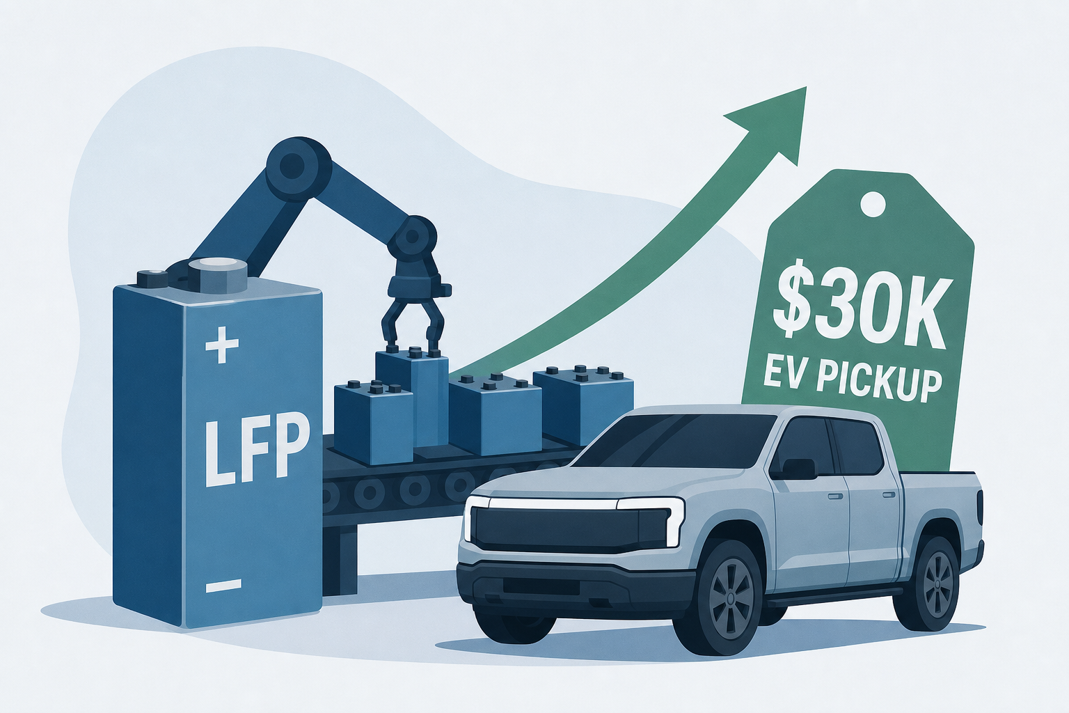 Ford begins building low-cost LFP batteries for its $30K EV pickup