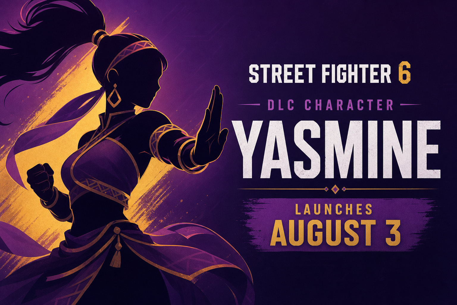 Street Fighter 6 DLC character Yasmine launches August 3