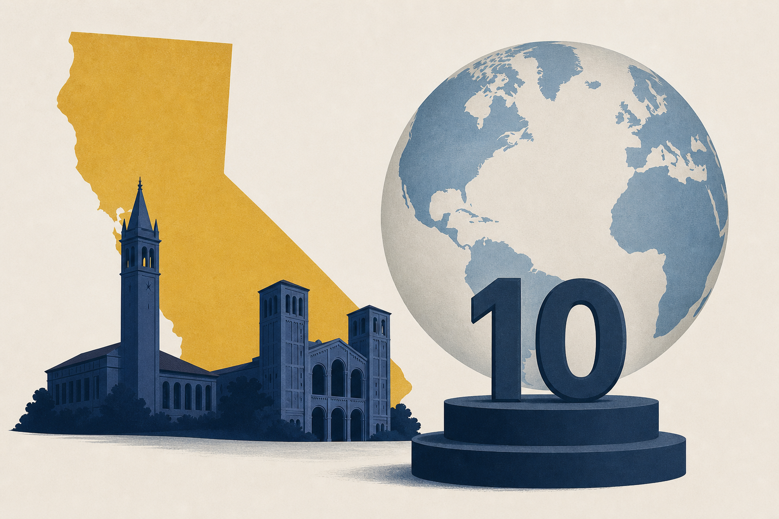 These 2 California universities made the world’s top 10