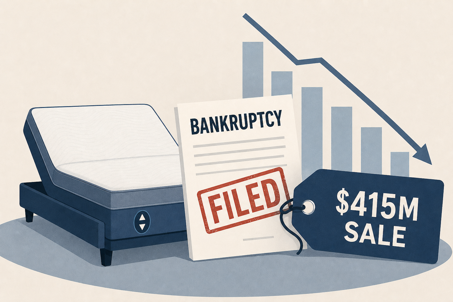 Sleep Number files bankruptcy, plans $415M sale