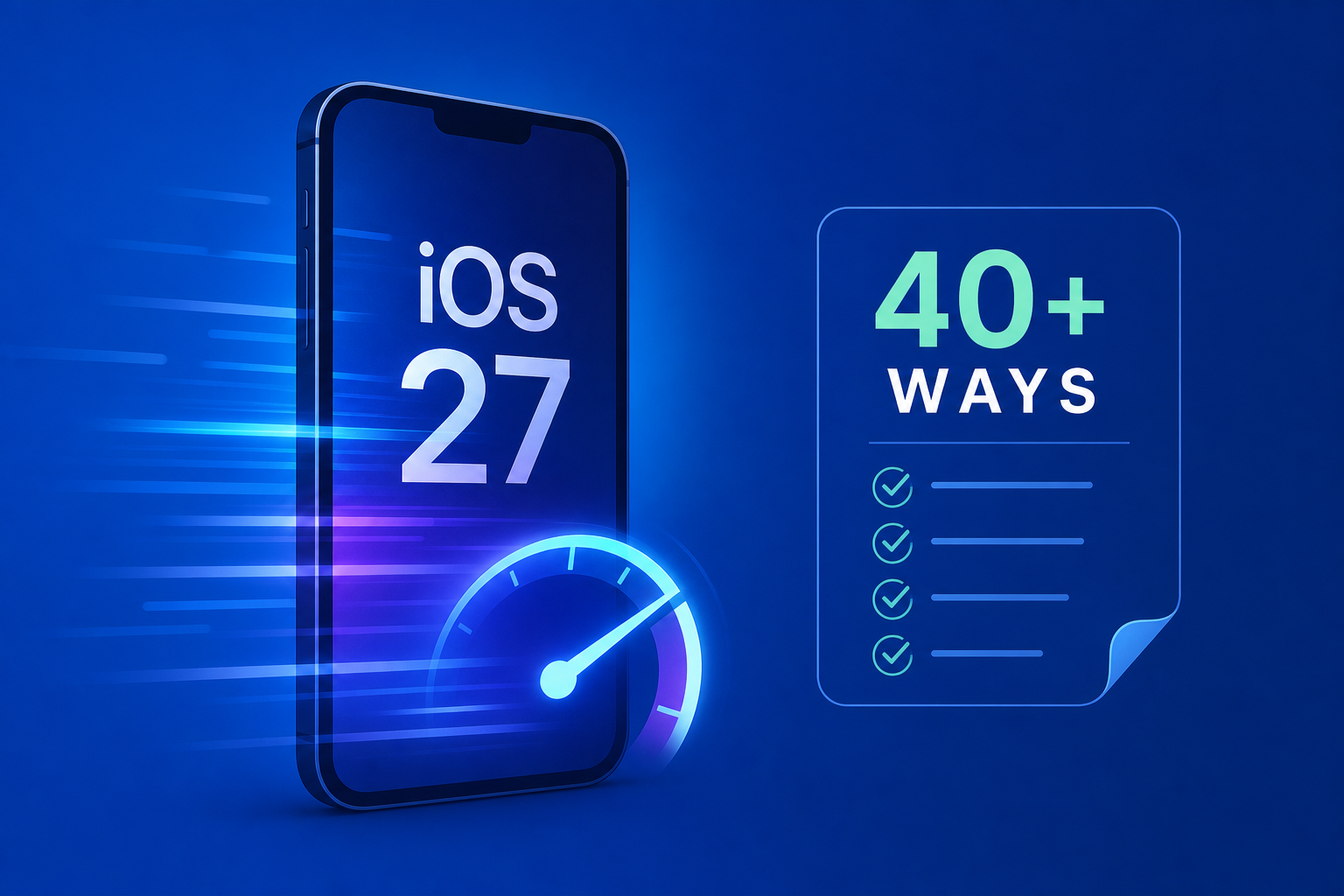 iOS 27 makes your iPhone faster in 40+ ways, here’s the full list