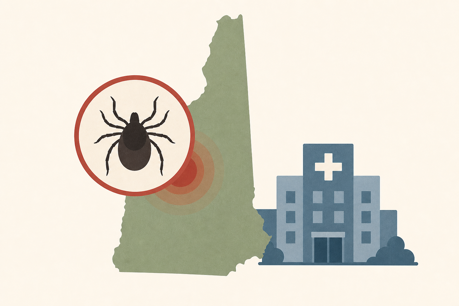 New Hampshire man hospitalized with rare Powassan virus after tick bite