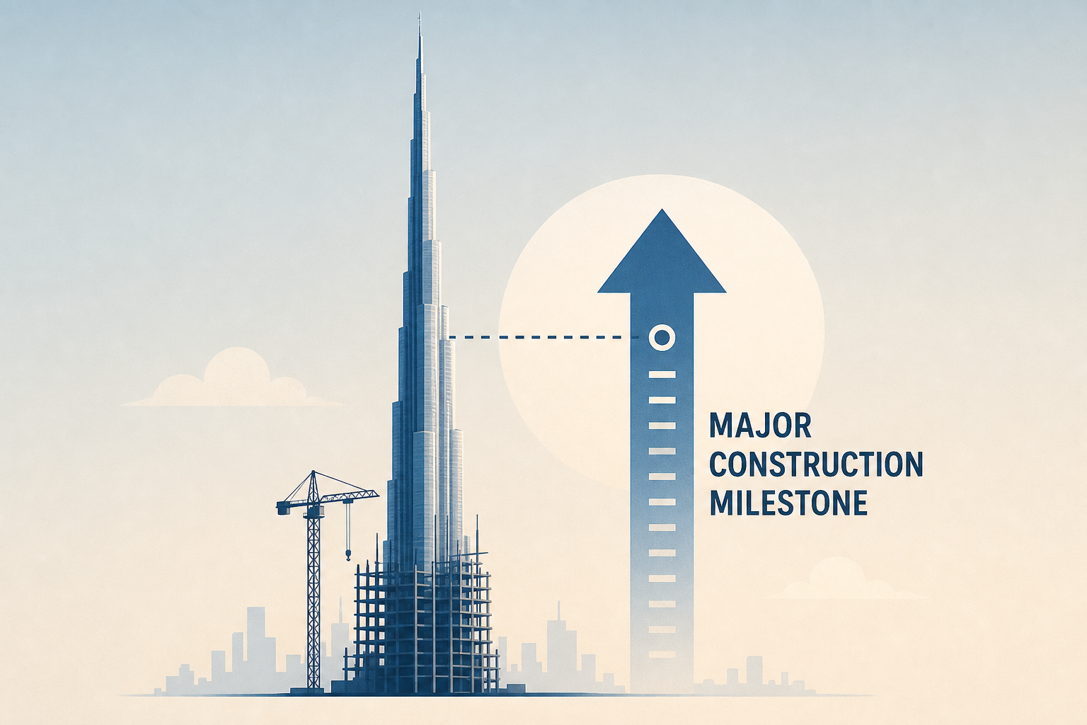 World’s Tallest Skyscraper Approaches Major Construction Milestone