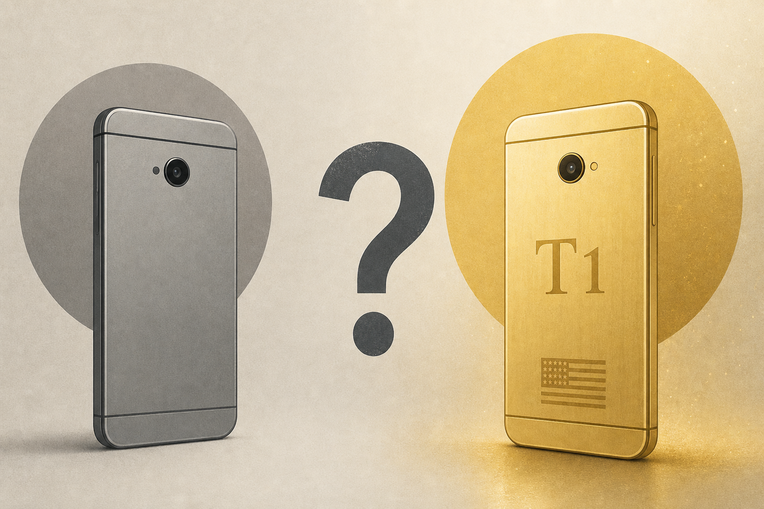 Is the Trump T1 Just an HTC Phone Painted Gold?