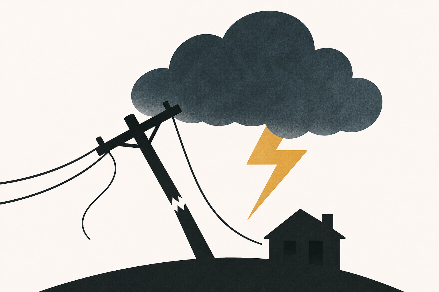 Severe weather knocks out power in central Illinois