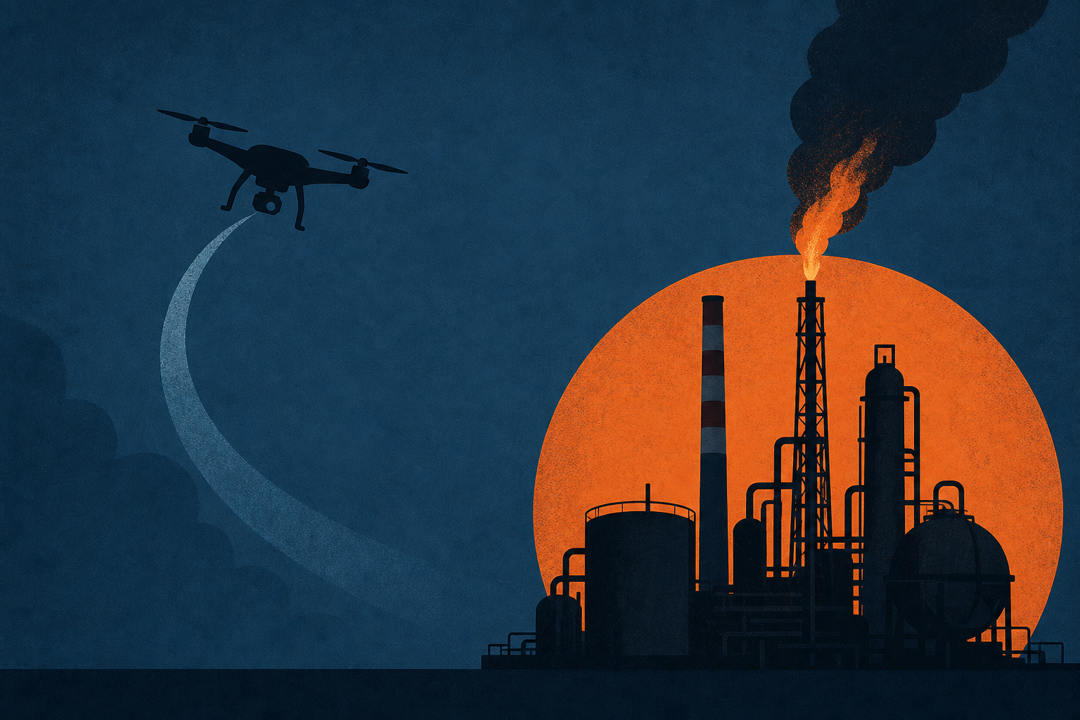 Ukraine targets Moscow oil refinery in major drone attack