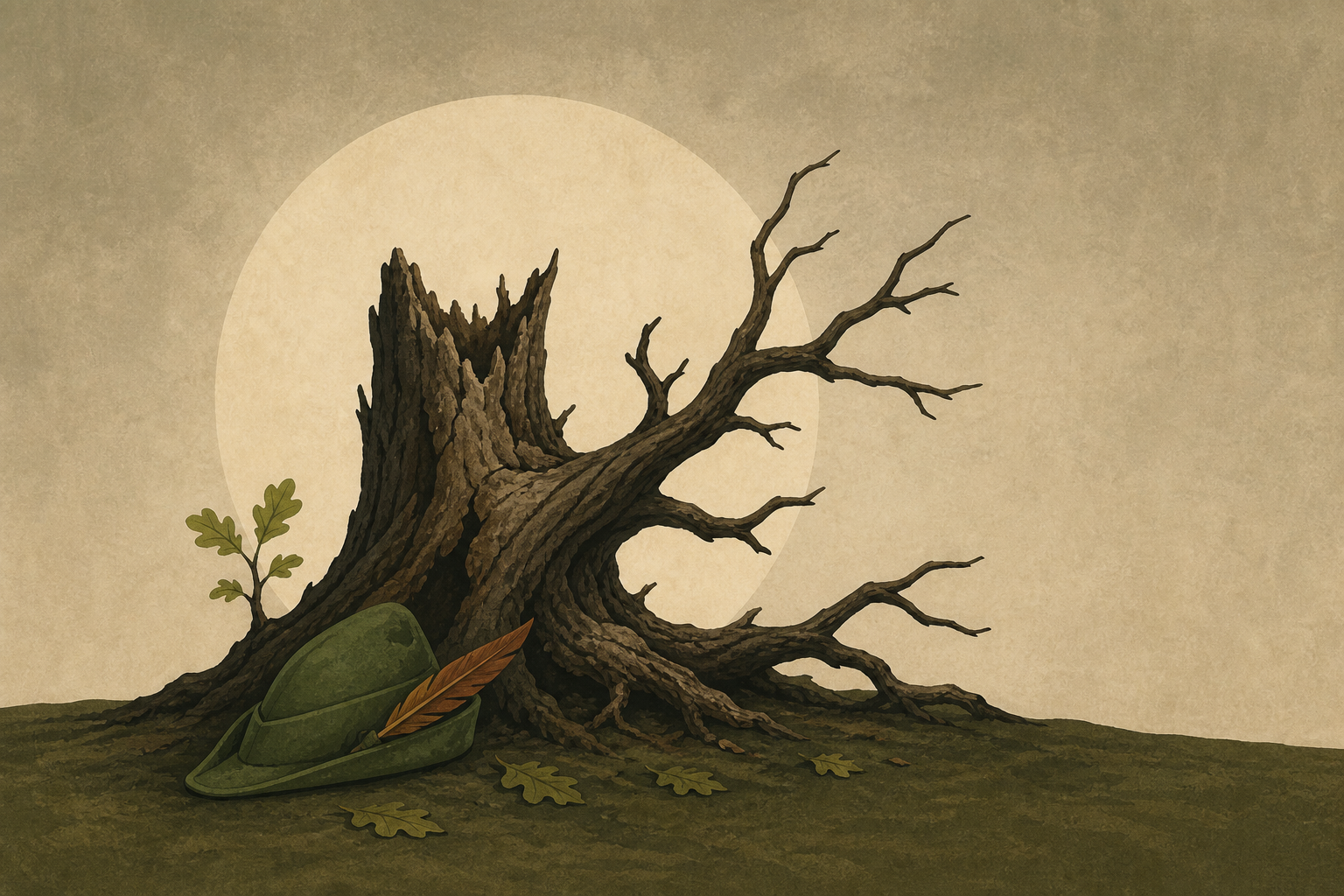 Ancient oak tree said to shelter legendary Robin Hood has died