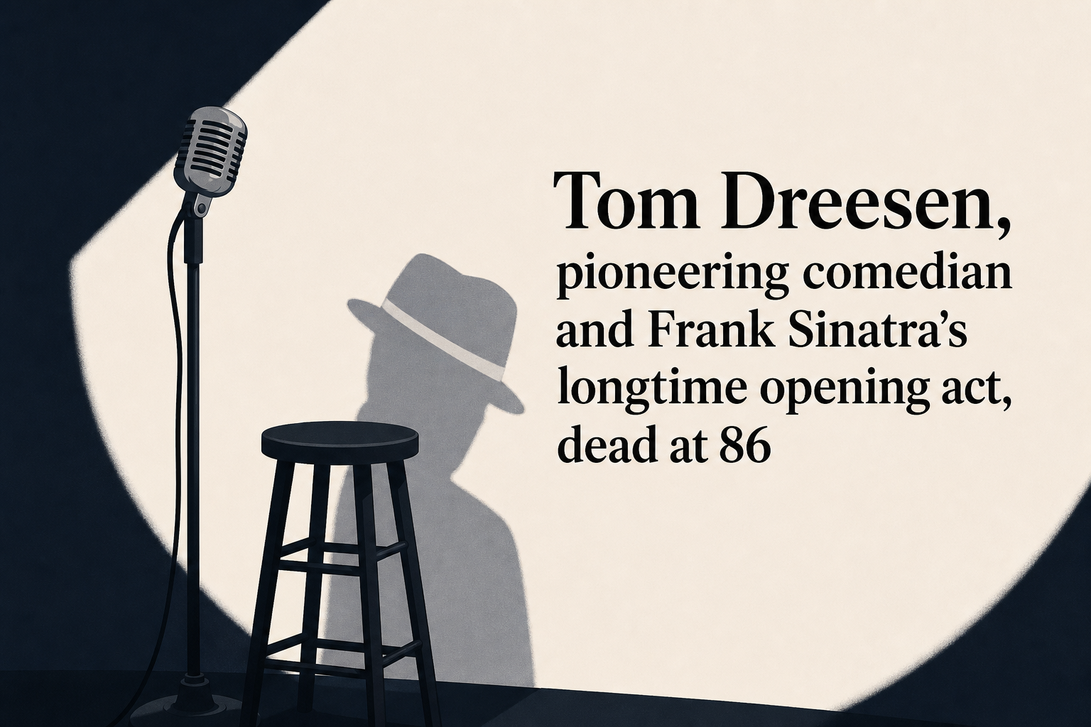 Tom Dreesen, pioneering comedian and Frank Sinatra's longtime opening act, dead at 86